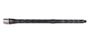 Faxon Match Series- 16" Flame Fluted, .223 Wylde, Mid-Length, 416R, Nitride, 5R, Nickel Teflon Extension