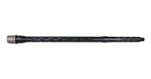 Faxon Match Series- 18" Flame Fluted, .223 Wylde, Mid-Length, 416R, Nitride, 5R, Nickel Teflon Extension