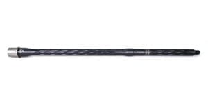Faxon Match Series- 20" Flame Fluted, .223 Wylde, Mid-Length, 416R, Nitride, 5R, Nickel Teflon Extension