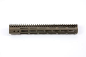 AR15 Parallax Tactical 13.5" M-LOK Gen 3 Super Slim Handguard - Midnight Bronze Cerakote