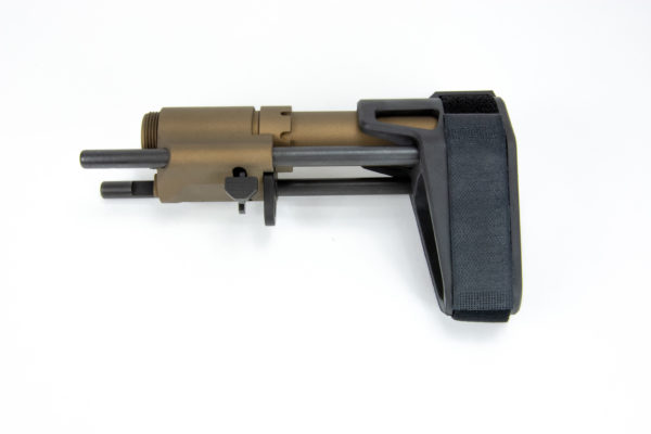AR15 SB Tactical SBPDW Pistol Stabilizing Brace - Burnt Bronze Cerakote