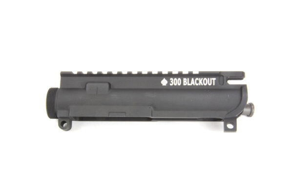 BKF AR15 Assembled Upper Receiver W/ T-Marks - Black (300 Blackout)