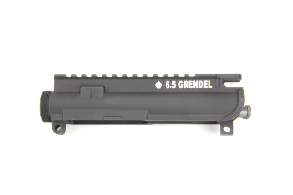 BKF AR15 Assembled Upper Receiver W/ T-Marks - Black (6.5 Grendel)