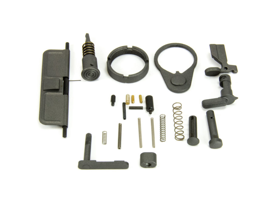 Complete Lower Parts Kit Minus FCG in Your Choice of H-Series Cerakote  Color, Zombie Green, Smith&Wesson Red, Magpul FDE, OD Green, Stainless, and  more.