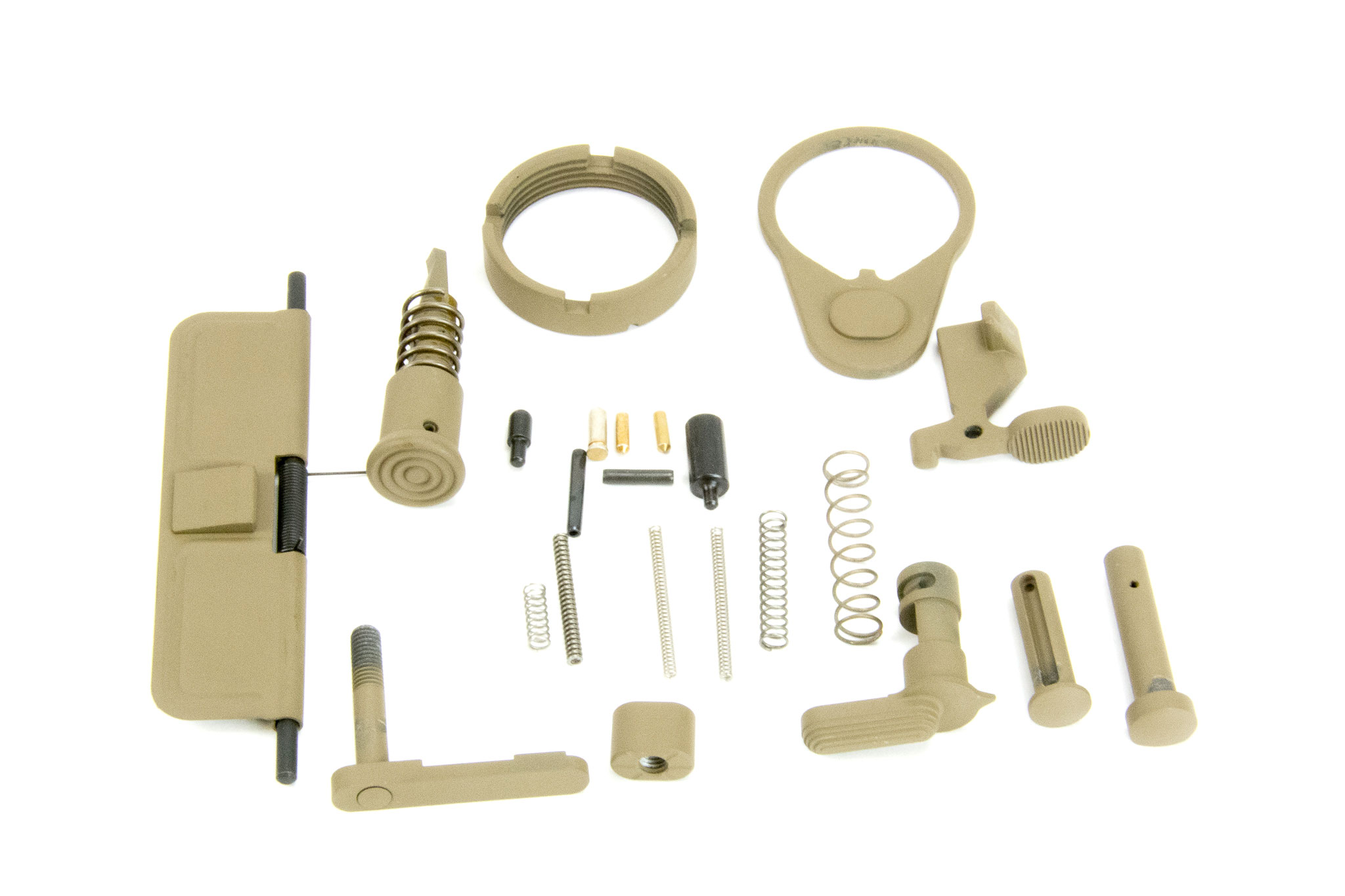 BKF AR15 Cerakoted Lower Parts Kit (LPK) Minus FCG Accent Kit