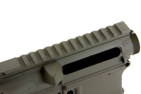 BKF AR15 Stripped Cerakoted Receiver Set - OD Green