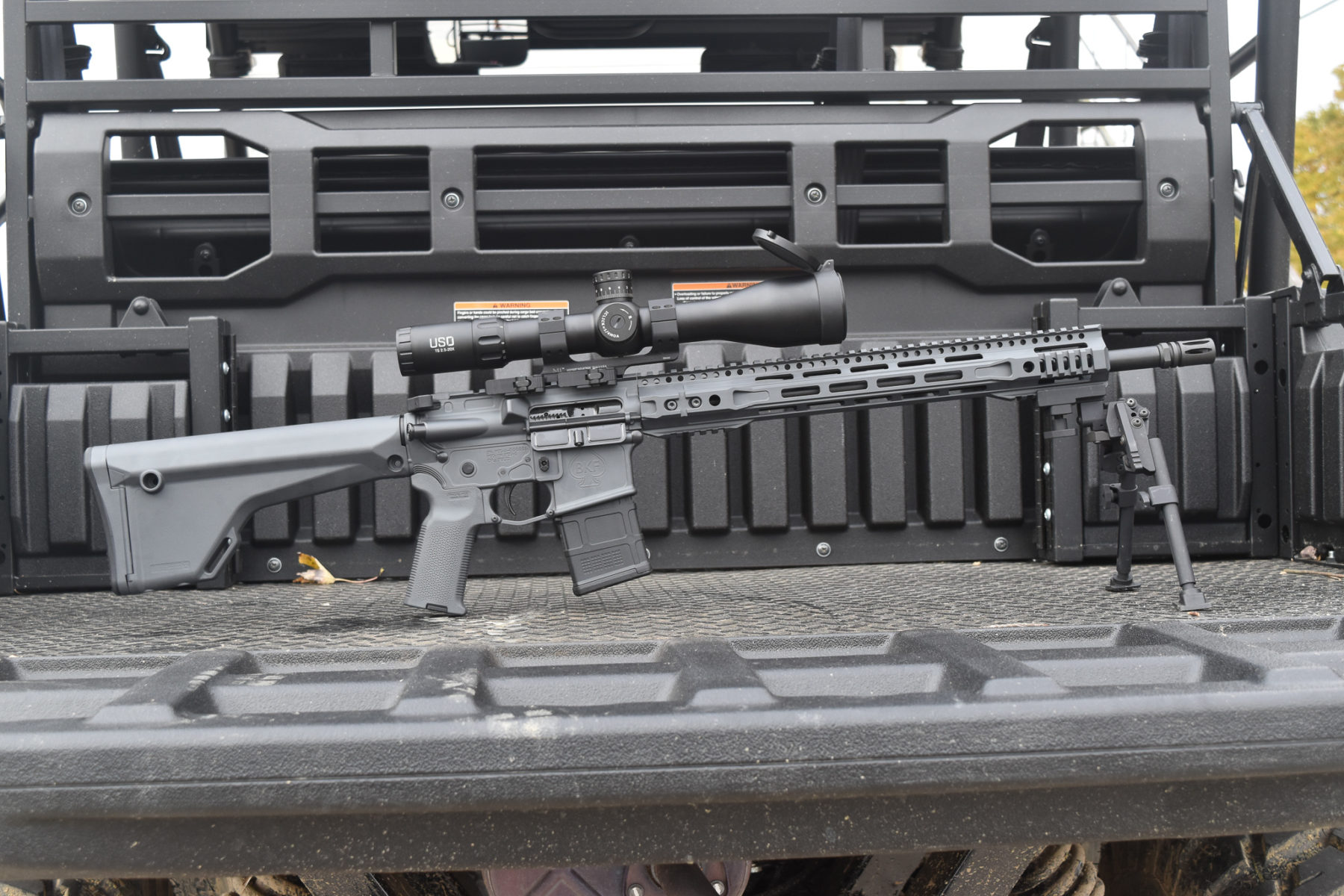 Magpul Moe Rifle Stock Milspec Sniper Grey Cerakote