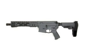 BKF AR15 Cerakoted 10.5" 1/7 Twist 300 Blackout Pistol - Sniper Grey