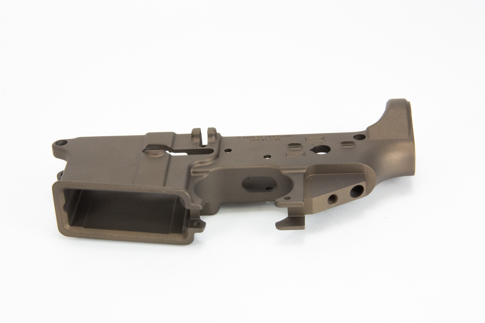 BKF AR15 Stripped Lower Receiver - Midnight Bronze Cerakote