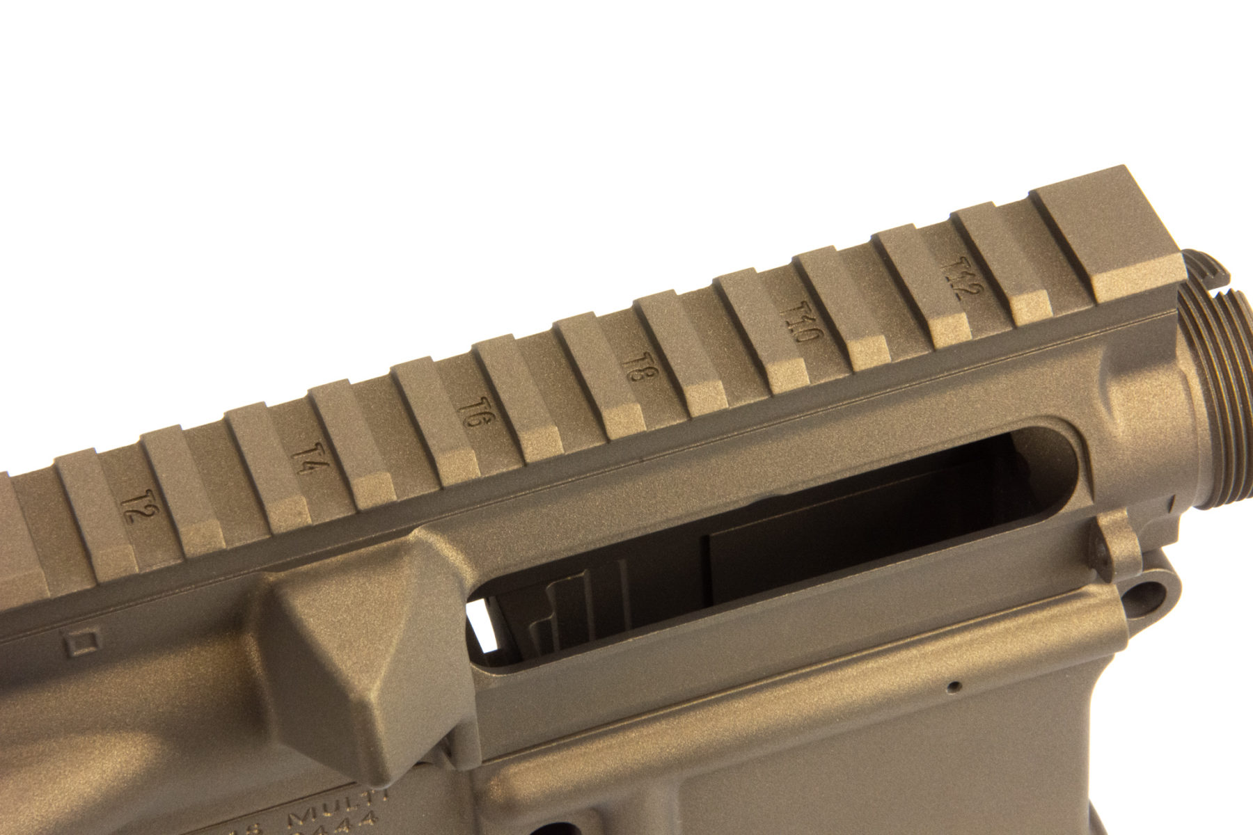 BKF AR15 Stripped Cerakoted Receiver Set - Burnt Bronze