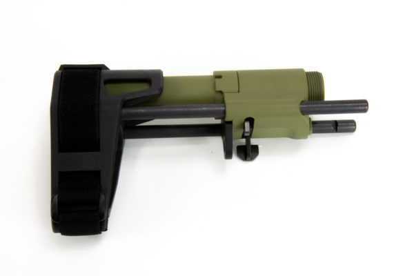 AR15 SB Tactical SBPDW Pistol Stabilizing Brace - Bazooka Green Cerakote