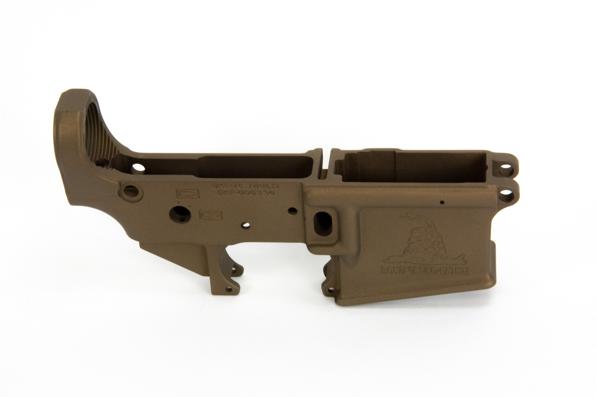 BKF AR15 Stripped Lower Receiver - Midnight Bronze Cerakote