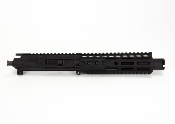 BKF AR15 6" 300 BLK Pistol length 1/7 Twist Barrel w/ 7.25" Slim M-LOK Rail W/ KAK Flash Can (BKF)