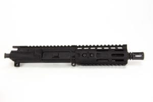 BKF AR15 " 300 BLK Pistol length 1/7 Twist Barrel w/ 7.25" Slim M-LOK Rail W/ KAK Flash Can (BKF)
