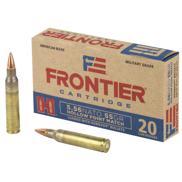 Frontier 556nato 55 Grain Hollow Point Match 20 Rd Box