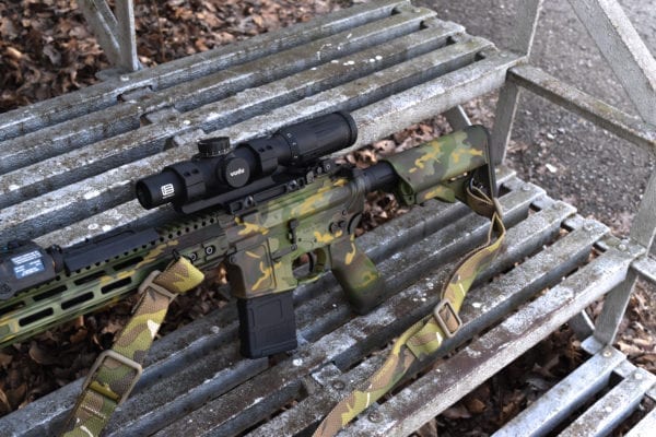 BKF MOD-1 AR15 Cerakoted 16" 1/7 Twist 5.56 Nato Rifle - Multicam Tropic