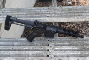 BKF M4 MOD-1 AR15 8" 1/7 Twist 300 Blackout PDW Pistol - Anodized