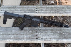 BKF M4 MOD-1 AR15 12.5" 1/7 Twist 5.56 Nato SBA3 Pistol - Anodized