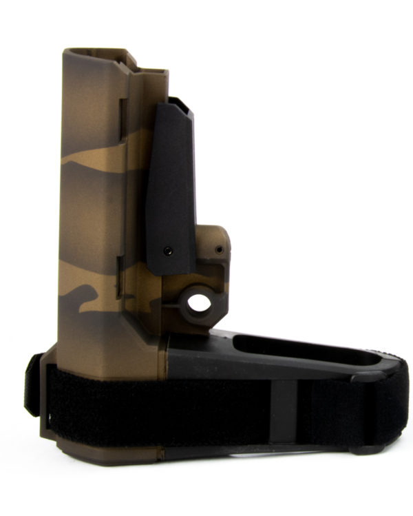 SB Tactical SBA3 Brace and Magpul MOE Grip Combo - Bronze Tiger Stripe Cerakote