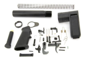 BKF AR15 Enhanced Lower Build Kit W/ SB Tactical Mini Brace
