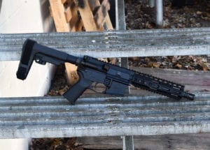 BKF M4 MOD-0 8" 1/7 Twist 300 Blackout SBA3 Hybrid Pistol