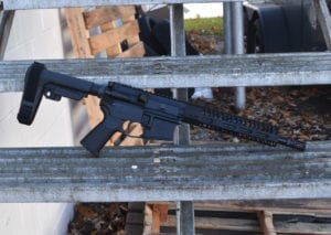 BKF M4 MOD-0 10" 1/7 Twist 300 Blackout SBA3 Pistol - Anodized