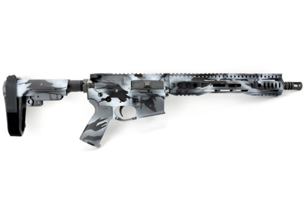 BKF M4 MOD-0 12.5" 1/7 Twist 5.56 Nato SBA3 FFSSR Pistol - Urban Shadowcam