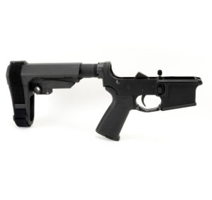 BKF M4 MOD-0 Standard Power Complete SBA3 Lower Receiver - Anodized