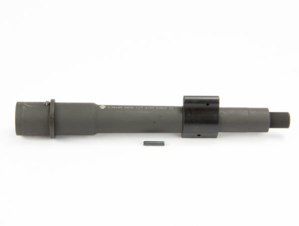 BKF AR15 7.5" 5.56 Govt Profile Pistol Length 4150 CMV 1/7 Twist Barrel W/ Pinned Gas Block (Chrome Lined)