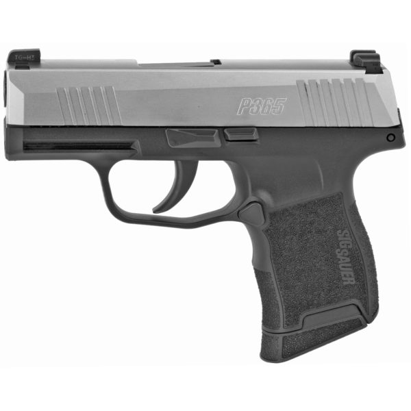 Sig Sauer, P365, Striker Fired, 9MM, 3.1" Barrel, Polymer Frame. Stainless Slide, XRay3 Day/Night Sights, 2 Magazines, 1 Flush Fit 10Rd & 1 Extended 10Rd