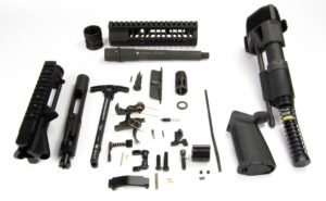 BKF AR15 7.5" 5.56 Nato Premium PDW Pistol CCK Build Kit (Chrome Lined)