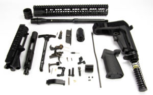 BKF AR15 12.5" 5.56 Nato Premium SBA3 Pistol CCK Build Kit