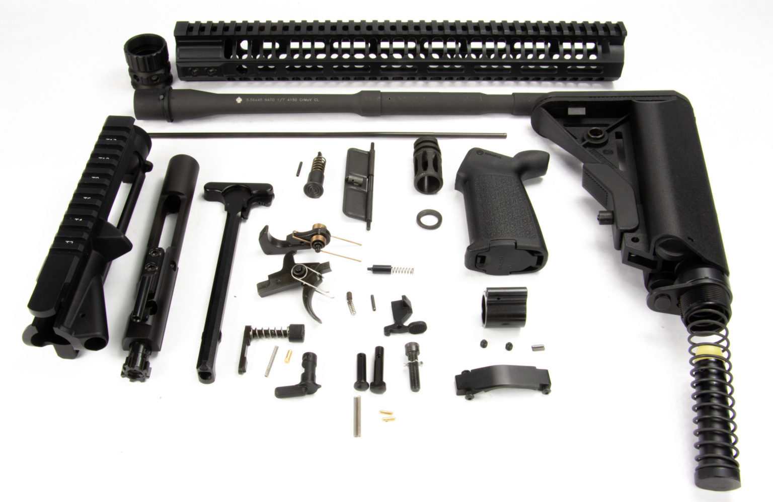 BKF AR15 16" 5.56 Nato Premium Sopmod Build Kit (Chrome Lined)