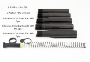 BKF Reduced Power Carbine Buffer Assembly - Sprinco Spring (White), BKF Carbine BUFFER (3.0oz)