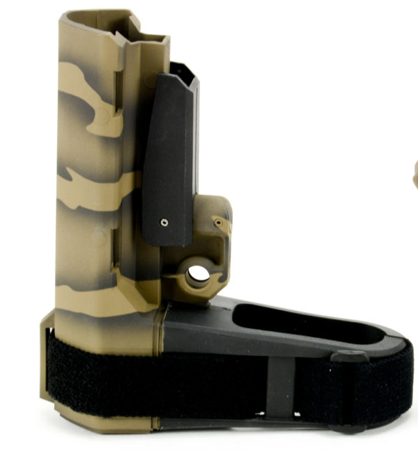 SB Tactical SBA3 Brace and Magpul MOE Grip Combo - FDE Tiger Stripe Cerakote