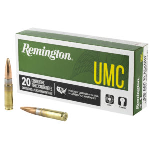 Remington, UMC, 300 Blackout, 220 Grain, Open Tip, Flat Base, 20 Round Box