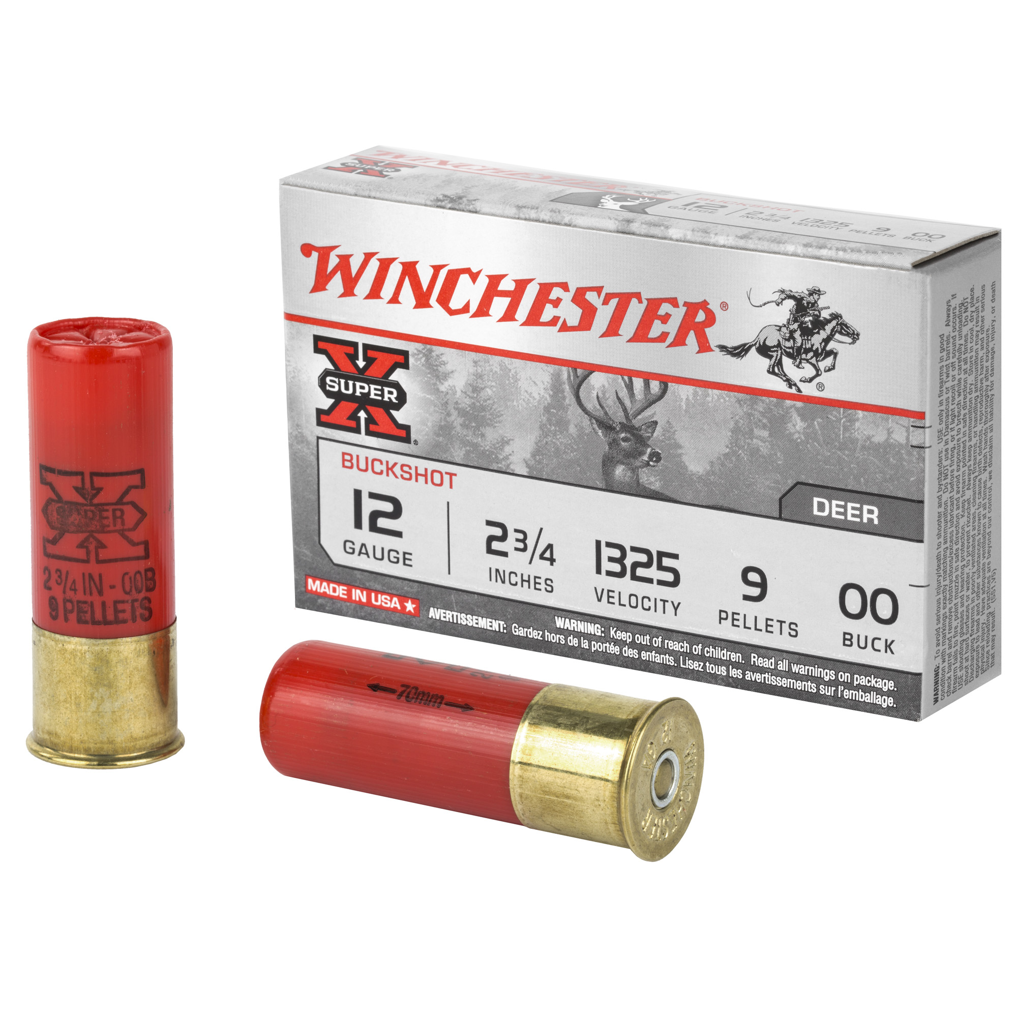 Winchester 12 Gauge 3-1/2 1-1/4 oz. 1625 FPS Super X Xpert High