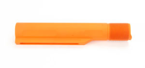 BKF AR15 Lightweight 8 Position Anti-Tilt Carbine Length Buffer Tube (Hunter Orange)