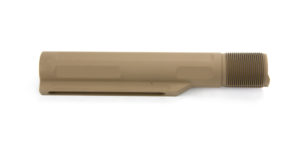 BKF AR15 Lightweight 8 Position Anti-Tilt Carbine Length Buffer Tube (FDE)