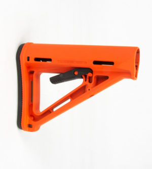 AR15 Magpul MOE Stock Mil-Spec - Orange Cerakote