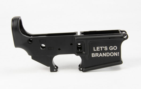 BKF AR15 Stripped Lower Receiver - (Let's Go Brandon!)