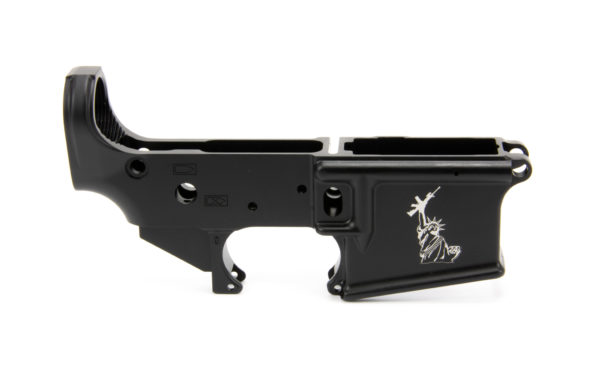 BKF AR15 Stripped Lower Receiver - (Lady Liberty)
