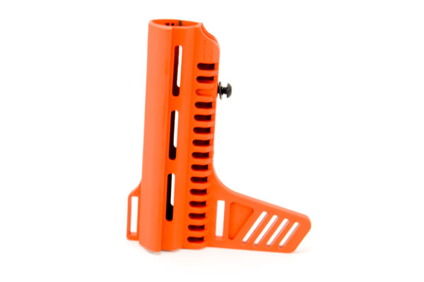 Skeletonized Pistol Stabilizer Blade - Orange Cerakote