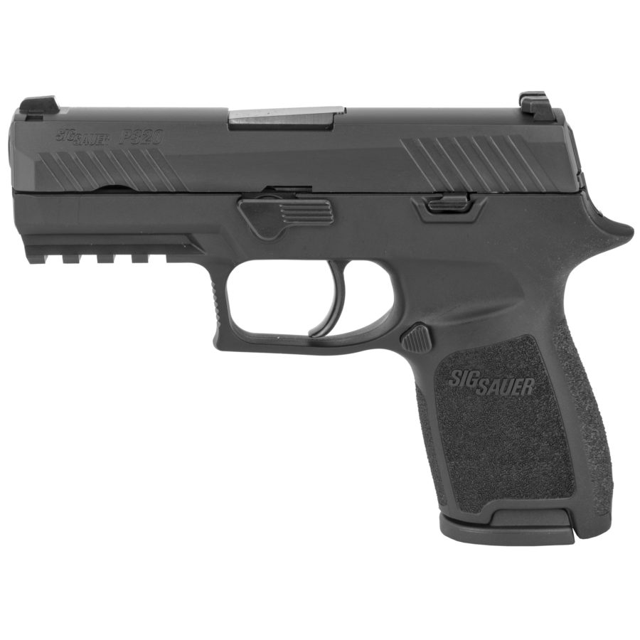 Sig Sauer P320 Compact Striker Fired 9mm 39 Barrel Polymer Frame Black Finish Fixed 8743