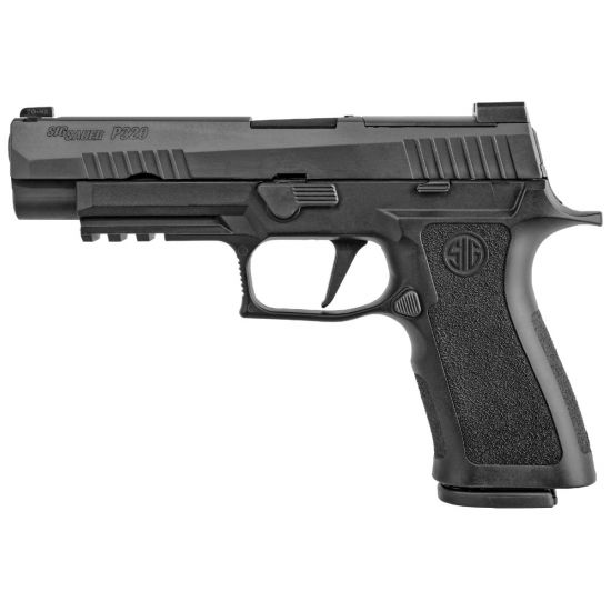 Sig Sauer, P320XF, Striker Fired, Full Size, 9MM, 4.7" Barrel, Polymer Frame, Black, X-Ray 3 Night Sights With R2 Base Plate, 2 Magazines, 17Rd