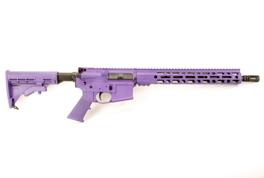 BKF M4 MOD-0 16" 1/7 Twist 5.56 Nato Rifle - Wild Purple