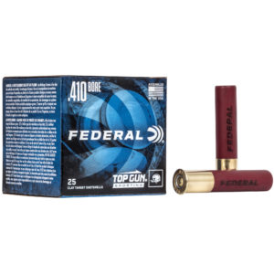 Federal, Top Gun Sporting, 410 Bore 2.5", #8, 1/2 oz, 25 Round Box, 1,330 FPS