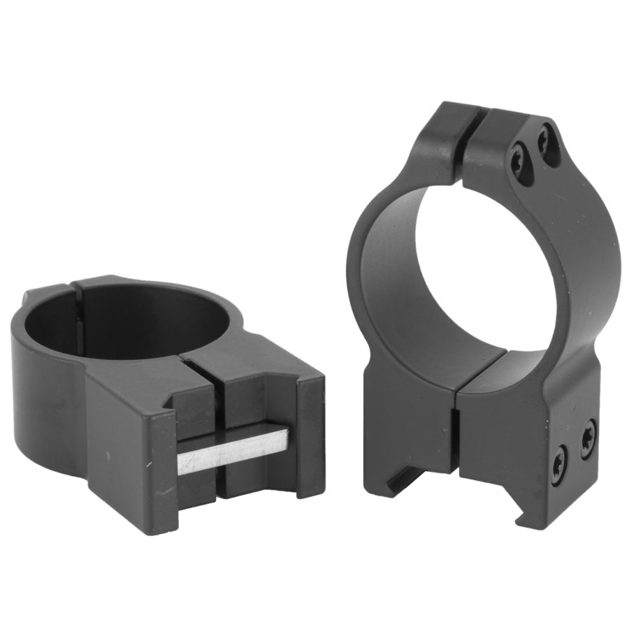 Warne Scope Mounts, Maxima Permanent Attach Ring, 30mm, High, Matte