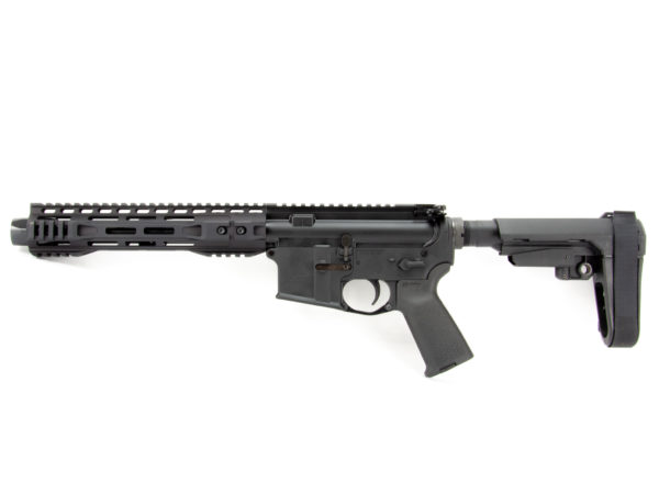 BKF M4 MOD-0 9" 1/7 Twist 300 Blackout SBA3 FFSSR Pistol - Anodized