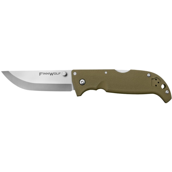 Cold Steel, Finn Wolf, 3.5" Folding Knife, Plain Edge, AUS 8AStainless, Pocket Clip
